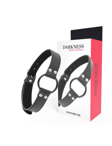 DARKNESS - MORDAZA CON ANILLA DIAMETRO 3.6 CM
