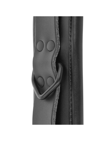 DARKNESS - ESPOSAS AJUSTABLES TOBILLOS LEATHER NEGRO
