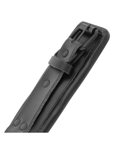 DARKNESS - ESPOSAS AJUSTABLES TOBILLOS LEATHER NEGRO