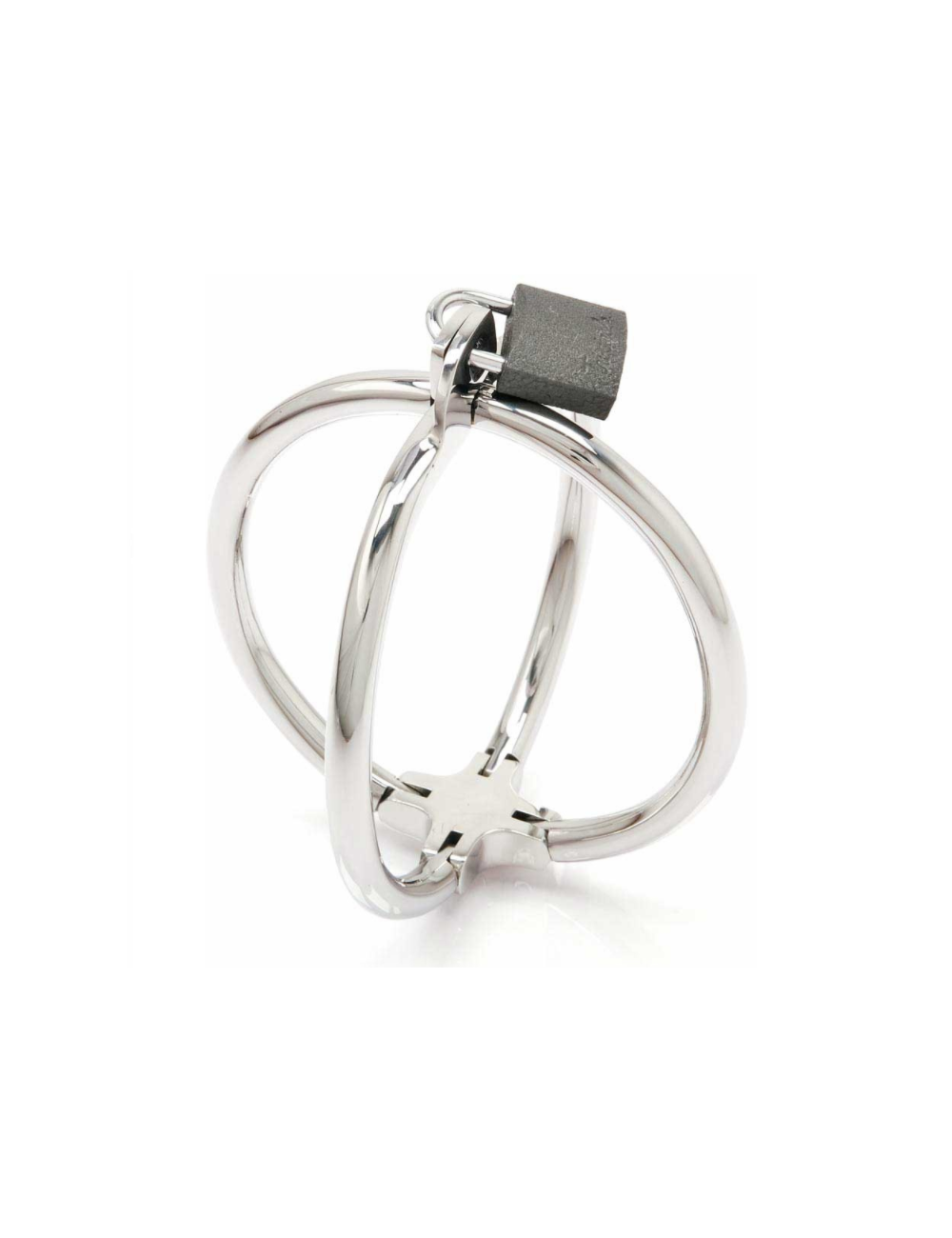 METAL HARD - CRISS CROSS ESPOSA RESTRICCIONES DE ACERO INOX METAL HARD - CRISS CROSS ESPOSA RESTRICCIONES DE ACERO INOX
