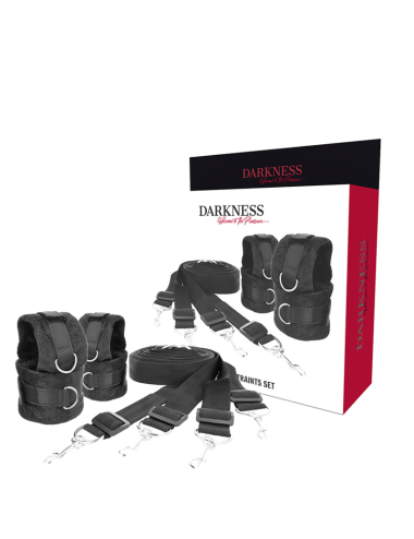 DARKNESS - SET DE ATADURAS PARA LA CAMA