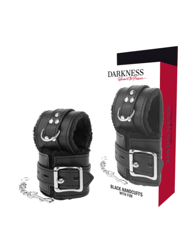 DARKNESS - ESPOSAS BDSM FORRADAS EN NEGRO