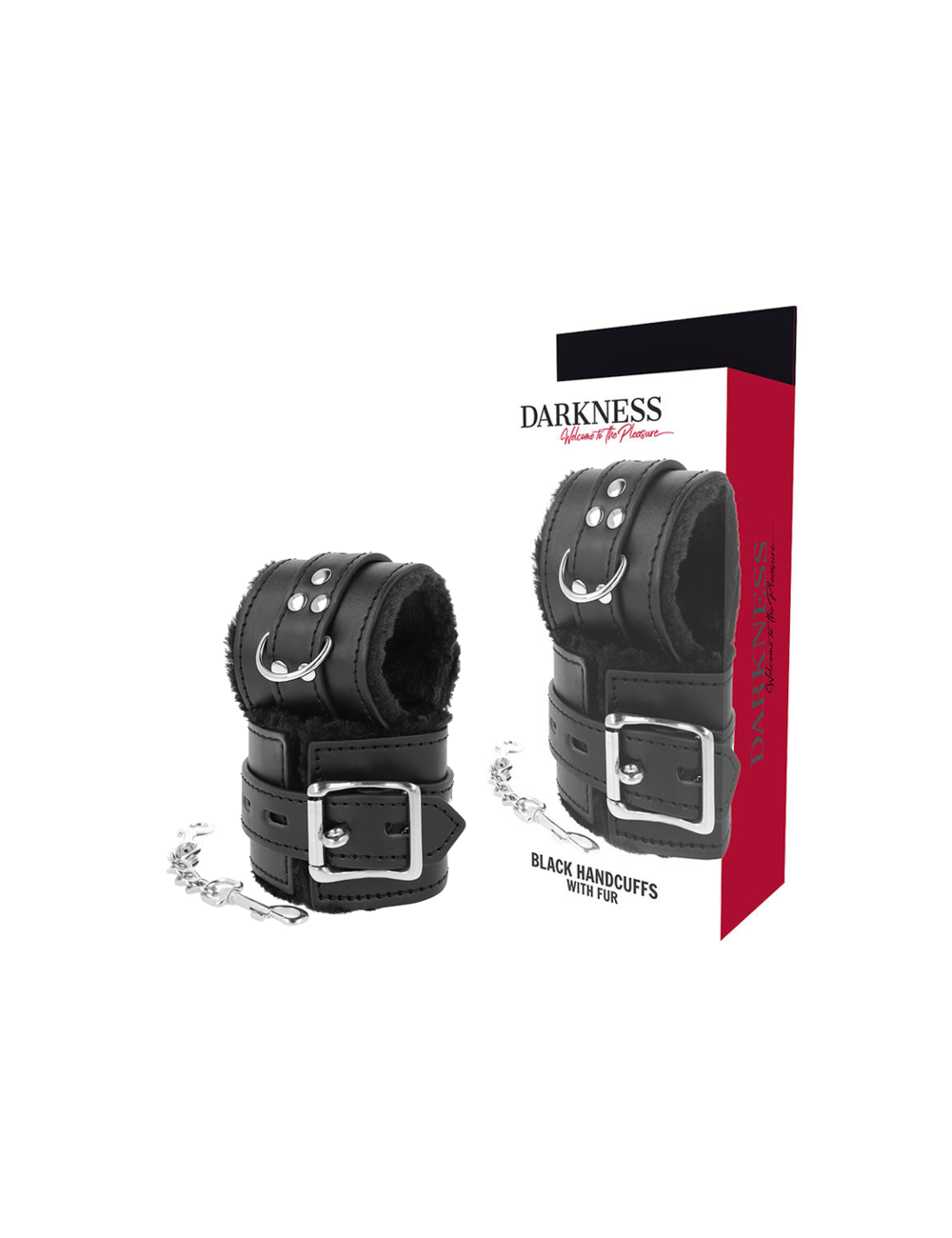DARKNESS - ESPOSAS BDSM FORRADAS EN NEGRO