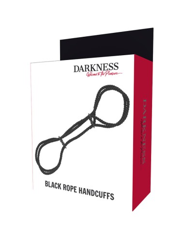 DARKNESS - ESPOSAS MANOS O TOBILLOS  CUERDA 100% ALGODON