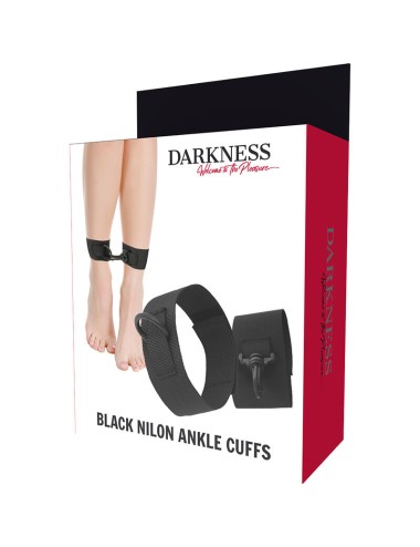 DARKNESS - ESPOSAS PARA TOBILLOS NYLON NEGRO