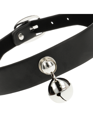 COQUETTE CHIC DESIRE - COLLAR CUERO VEGANO ACCESORIO WOMAN CASCABEL