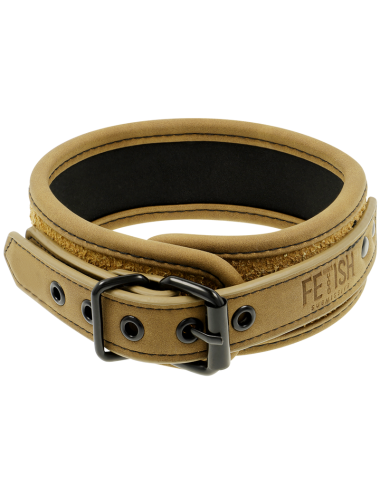 FETISH SUBMISSIVE ORIGEN - COLLAR CON CADENA CON FORRO DE NEOPRENO
