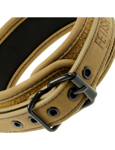 FETISH SUBMISSIVE ORIGEN - COLLAR CON CADENA CON FORRO DE NEOPRENO