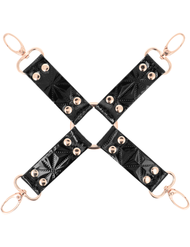 BEGME - BLACK EDITION HOG TIE CUERO VEGANO