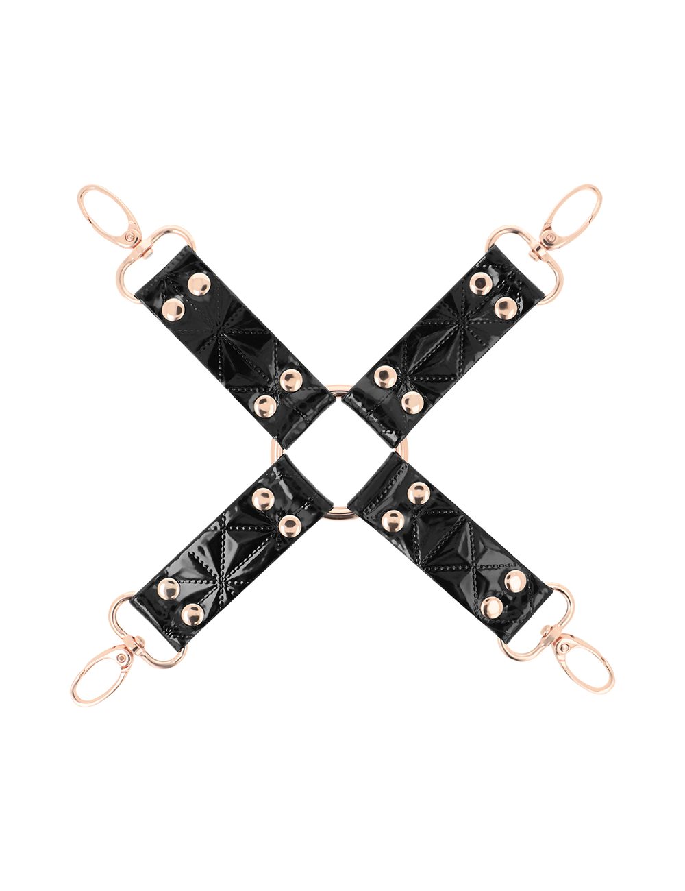 BEGME - BLACK EDITION HOG TIE CUERO VEGANO