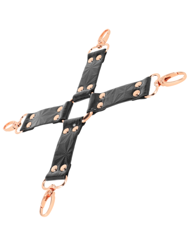 BEGME - BLACK EDITION HOG TIE CUERO VEGANO