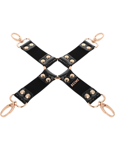 BEGME - BLACK EDITION HOG TIE CUERO VEGANO