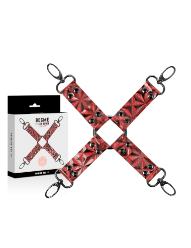BEGME - RED EDITION HOG TIE CUERO VEGANO