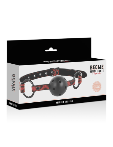 BEGME - RED EDITION MORDAZA CUERO VEGANO