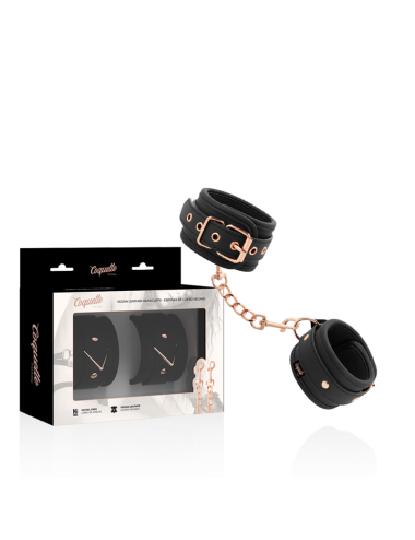 COQUETTE CHIC DESIRE - FANTASY ESPOSAS PARA MANOS CUERO VEGANO CON FORRO DE NOPRENO