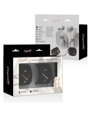 COQUETTE CHIC DESIRE - FANTASY ESPOSAS PARA MANOS CUERO VEGANO CON FORRO DE NOPRENO