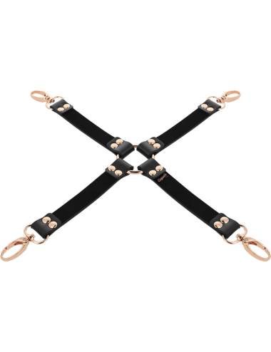 COQUETTE CHIC DESIRE - FANTASY HOG TIE CUERO VEGANO