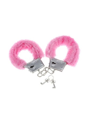 DIABLO PICANTE - ESPOSAS METAL FORRADAS ROSA