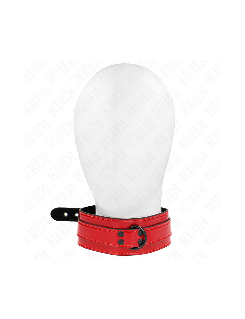 KINK - COLLAR AJUSTABLE ROJO VINO 37.5-49.5 CM X 5 CM