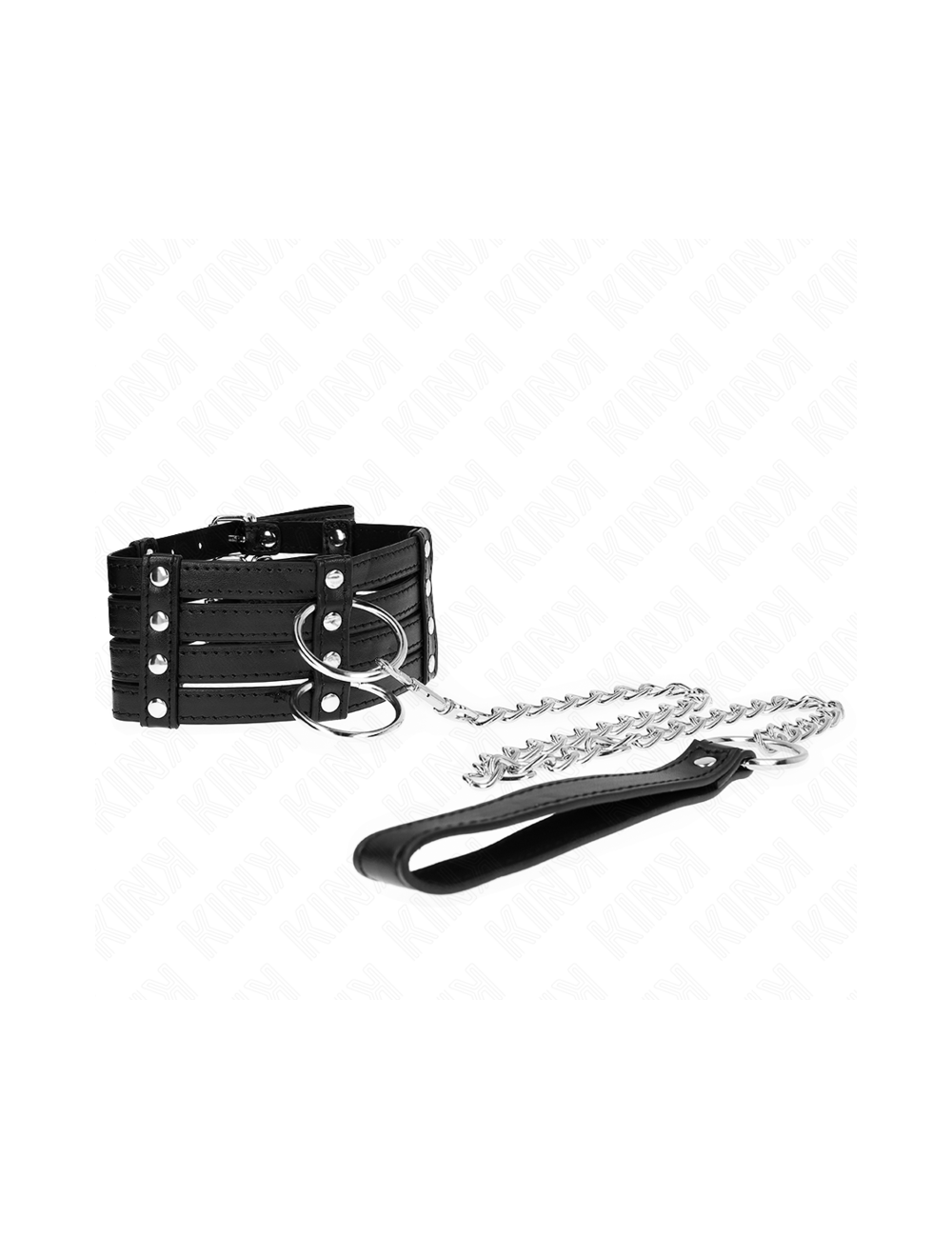 KINK - COLLAR CON CORREA 65 CM ESTILO SUB AJUSTABLE 35-51 CM X 7 CM