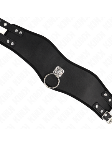 KINK - COLLAR CON CORREA 65 CM ANCHO NEGRO AJUSTABLE 40-55 CM X 10 CM
