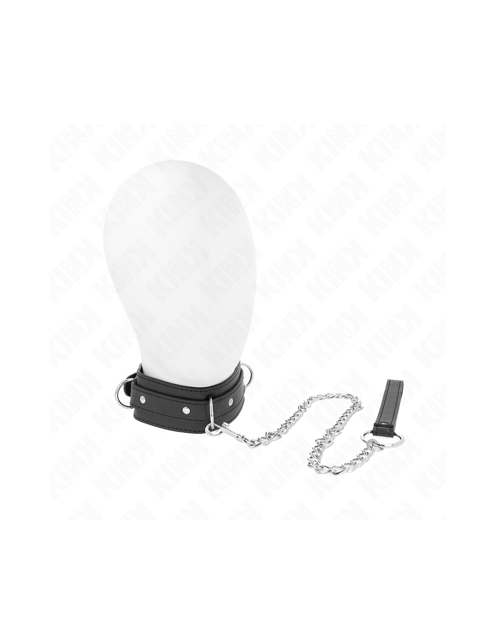 KINK - COLLAR CON CORREA 65 CM 3 ANILLOS MODELO 1 AJUSTABLE 38-49 CM X 5 CM
