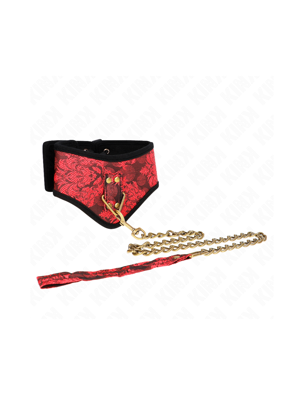 KINK - COLLAR CON CORREA DE ENCAJE 75 CM MODELO SCANDAL 44 X 10 CM