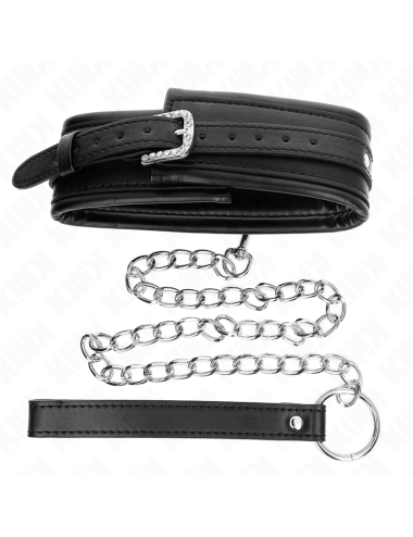 KINK - COLLAR CON CORREA 65 CM HEBILLA BRILLANTE 48.5 CM X 5.3 CM