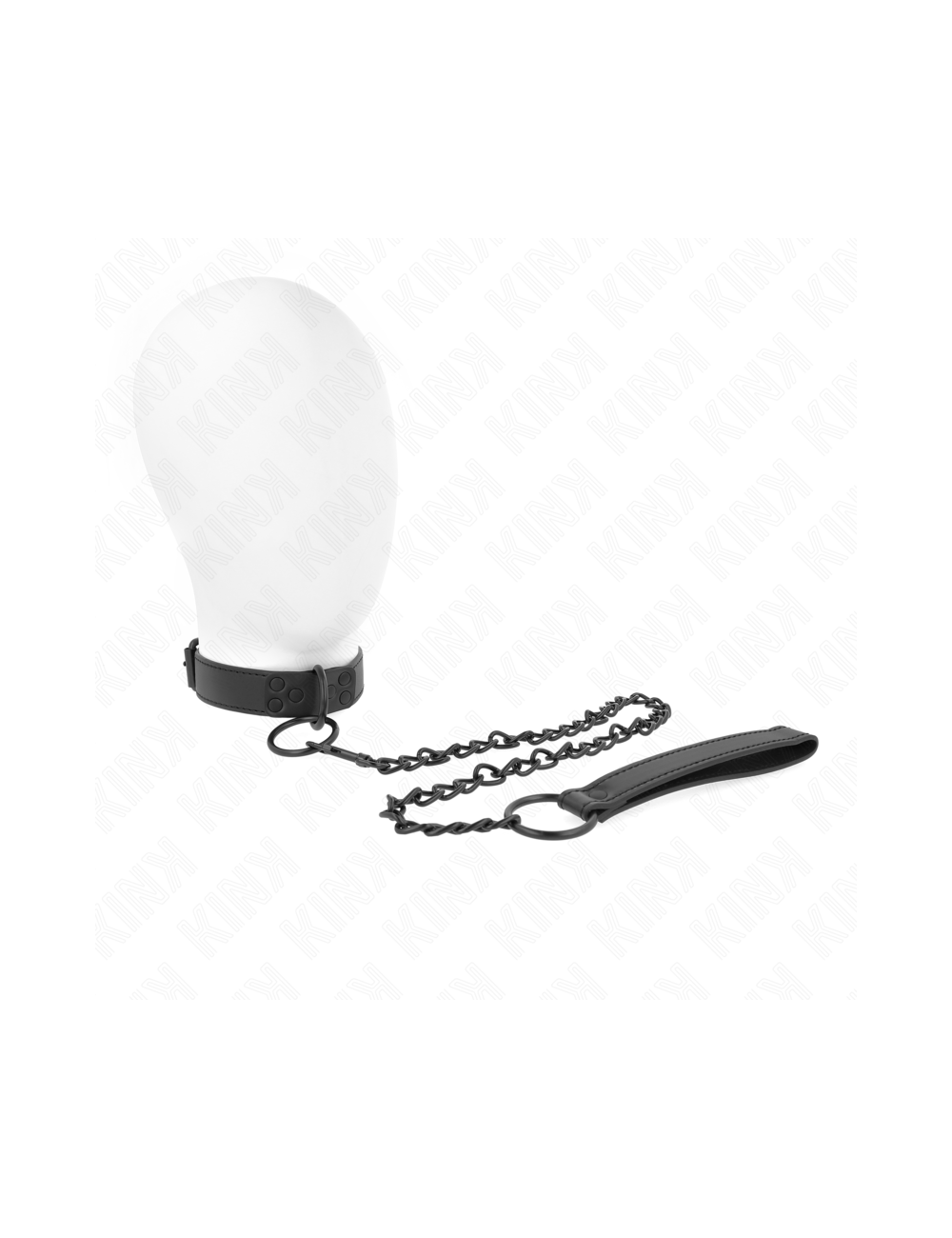 KINK - COLLAR CON CORREA 65 CM OSCURO AJUSTABLE 37-54 CM X 3 CM