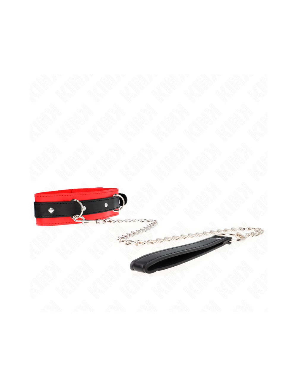 KINK - COLLAR CON CORREA 65 CM MODELO BÁSICO MODELO 3 ROJO 53 X 5 CM