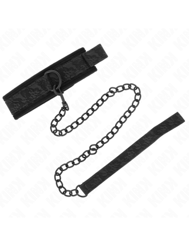 KINK - COLLAR CON CORREA 77 CM MODELO BÁSICO MODELO 5 AJUSTABLE 34-54 CM X 5 CM