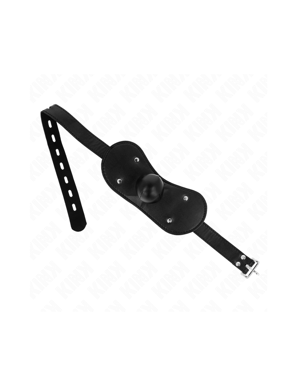 KINK - MÁSCARA BUCAL MORDAZA DE BOLA CON CERRADURA AJUSTABLE 42-60 CM