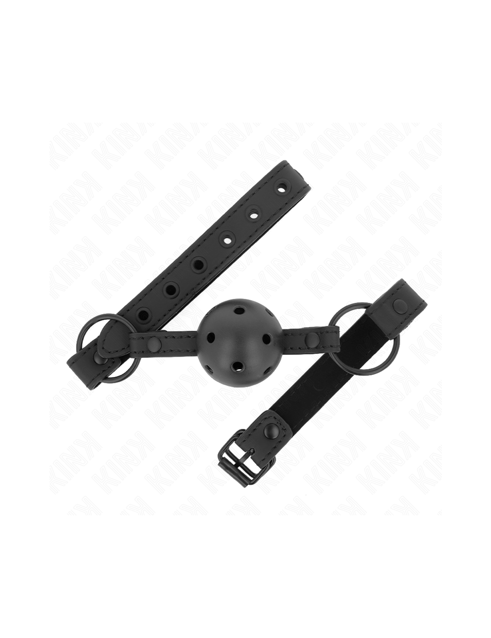 KINK - MORDAZA DE BOLA 4.5 CM DE NEOPRENO 63.5 X 2 CM AJUSTABLE 41 X 59 CM