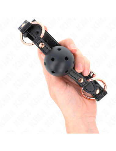 KINK - MORDAZA DE BOLA 4 CM DE TPE PREMIUM 60 x 2 CM