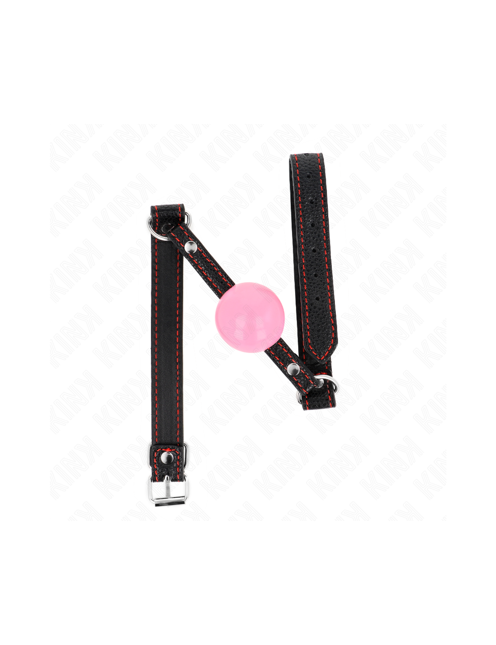 KINK - MORDAZA DE BOLA 4 CM DE ORO ROSA 60 x 2 CM