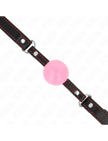 KINK - MORDAZA DE BOLA 4 CM DE ORO ROSA 60 x 2 CM