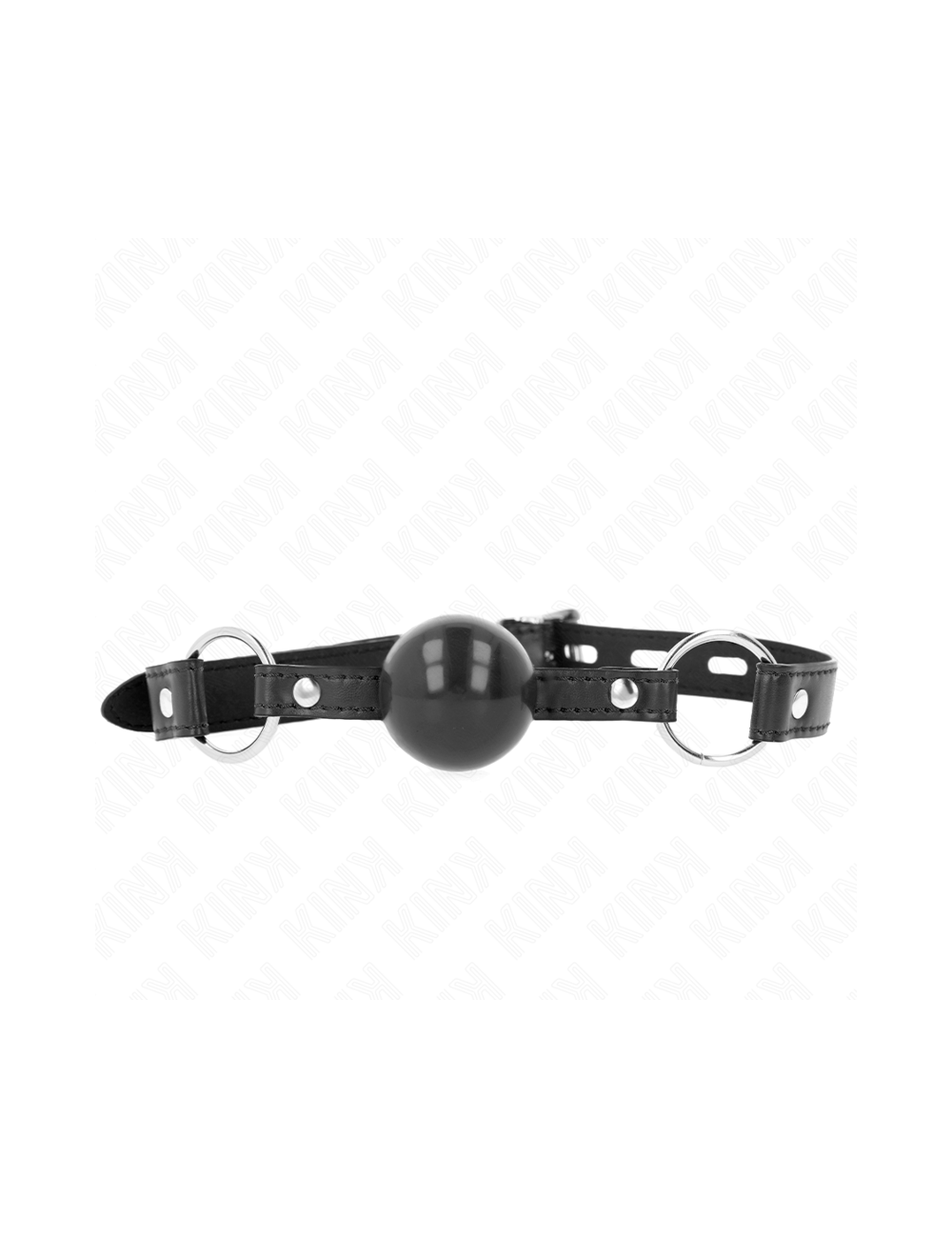 KINK - MORDAZA DE BOLA 4 CM TPE NEGRO 60 x 2 CM