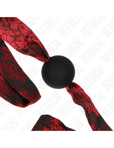 KINK - MORDAZA DE BOLA 4.5 CM DE SILICONA SCANDAL MODELO 2 146 x 4 CM