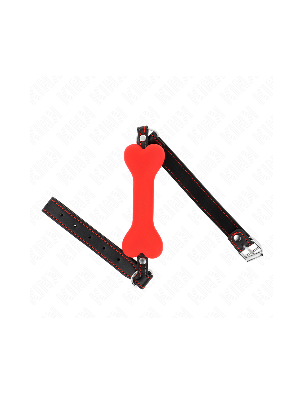 KINK - MORDAZA DE HUESO 12 CM ROJO 63 x 2 CM