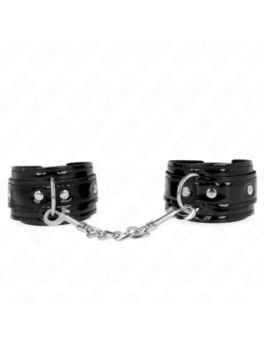 KINK - MUÑEQUERAS DE NEOPRENO BRILLANTE AJUSTABLE 17-24 CM X 4.5 CM