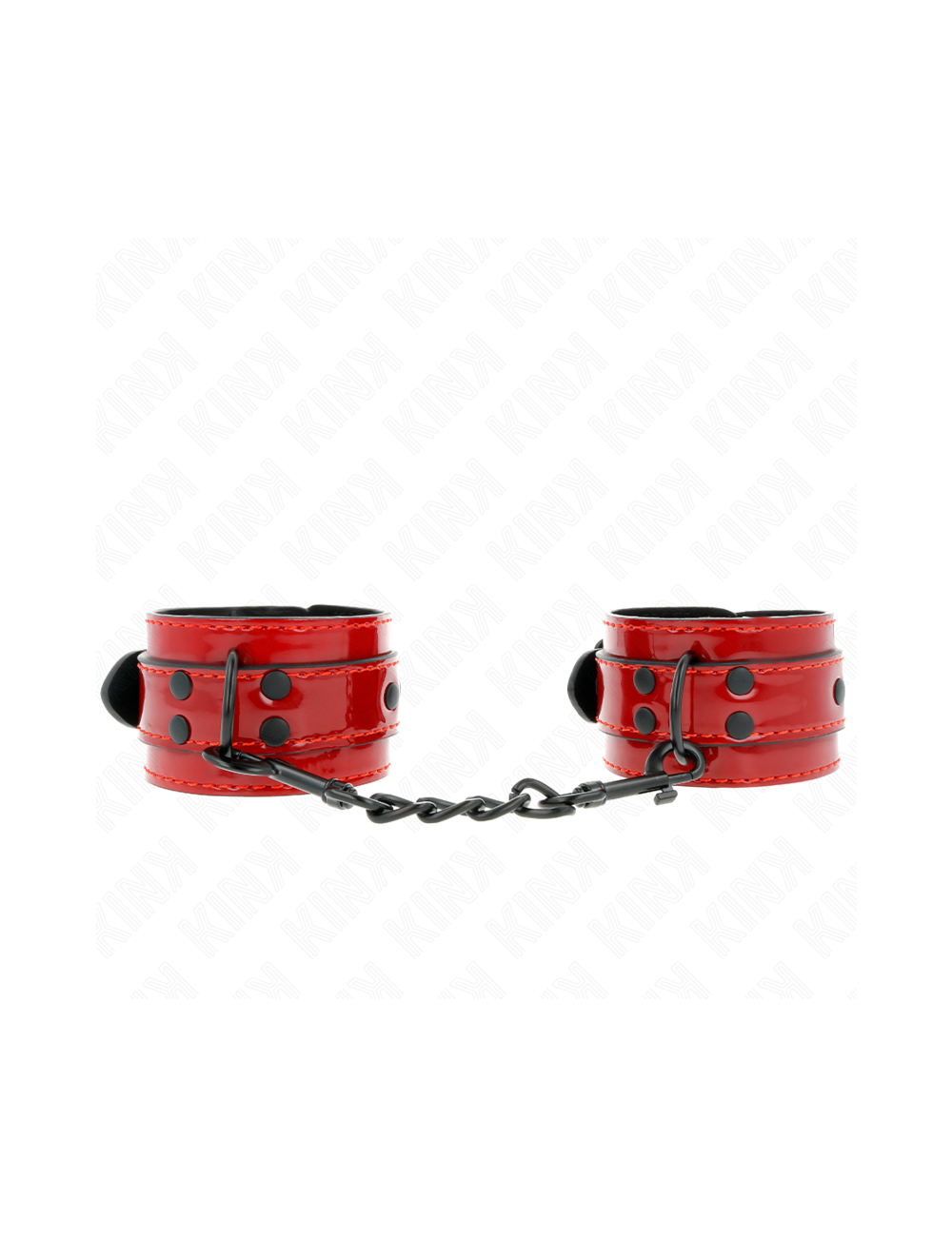 KINK - MUÑEQUERAS ROJO OSCURO 23 X 5 CM