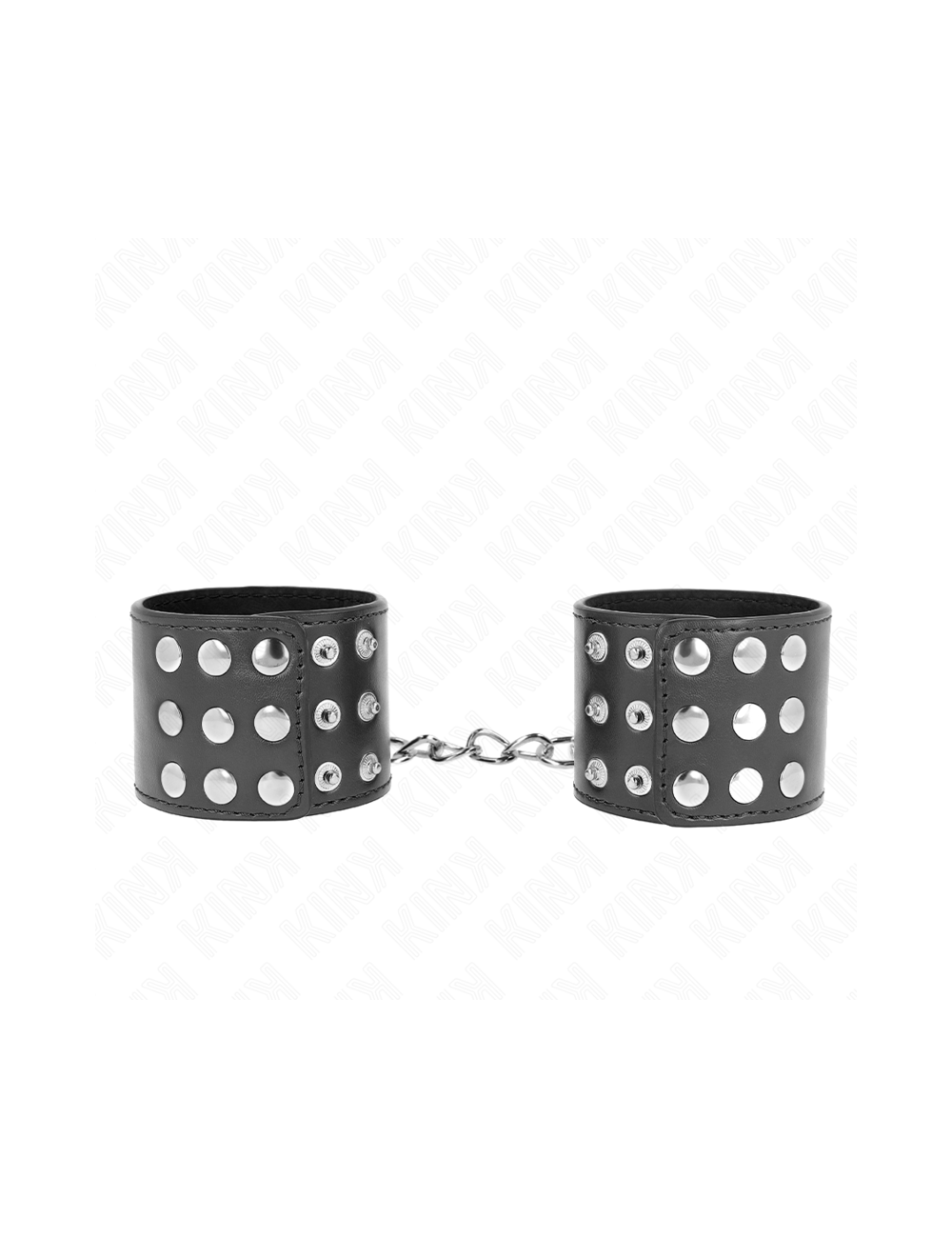 KINK - MUÑEQUERAS CON CIERRE A PRESIÓN AJUSTABLE NEGRO 19-24 CM X 5.5 CM