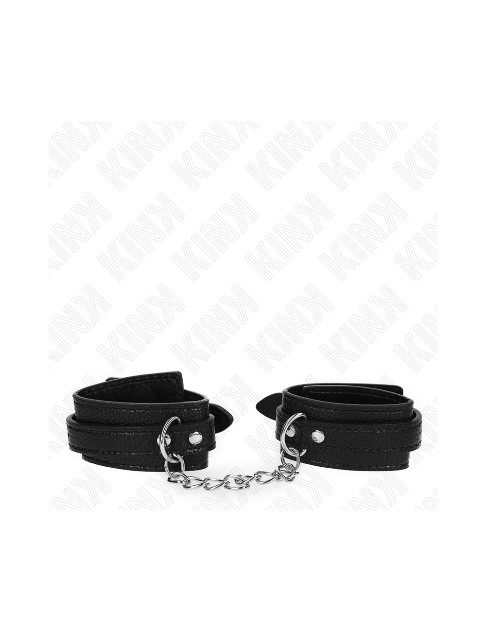 KINK - MUÑEQUERAS ESTILO SERPIENTE NEGRO AJUSTABLE 20-28 CM X 5.4 CM