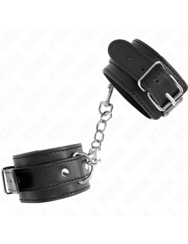KINK - MUÑEQUERAS FINAS NEGRO AJUSTABLE 21-33 CM