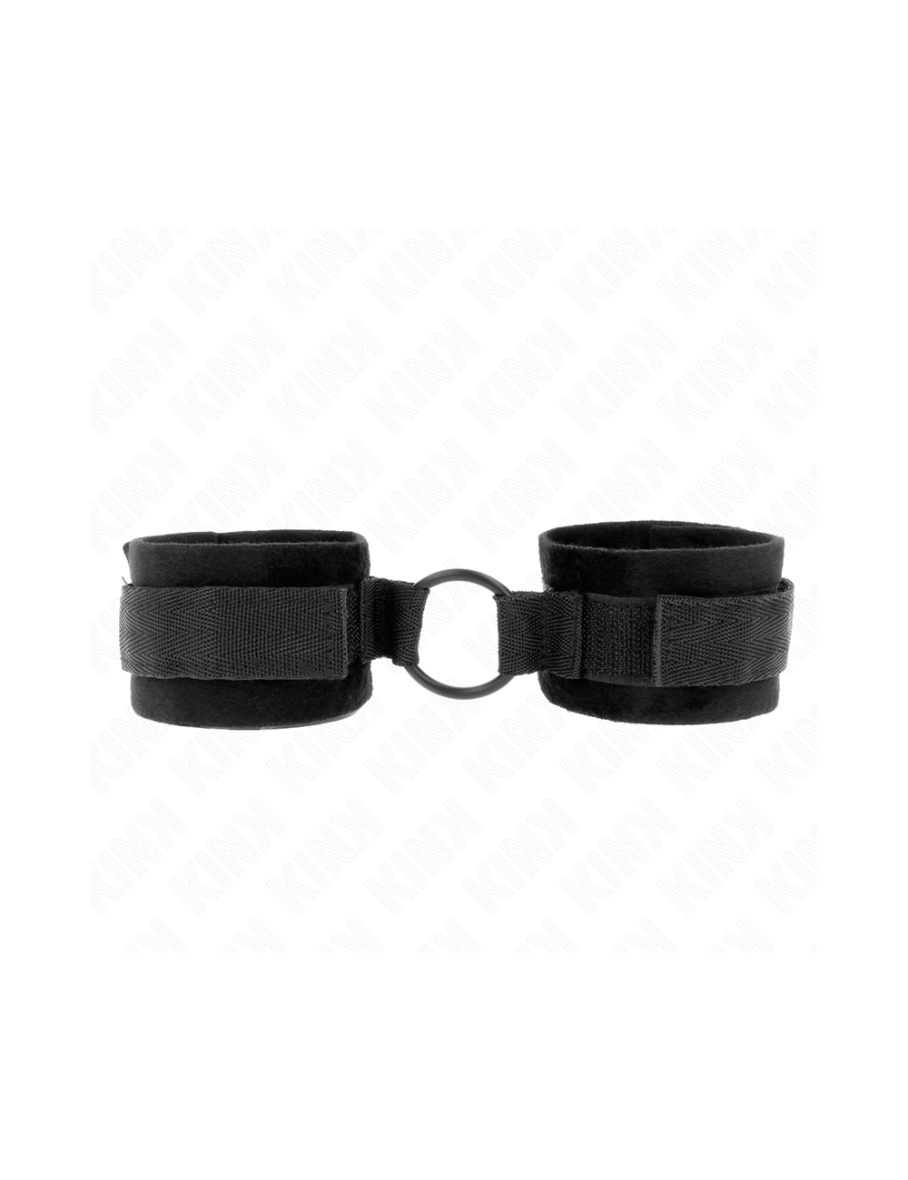 KINK - MUÑEQUERAS 25 CM PARA PRINCIPIANTES CON ANILLA 4 CM NEGRO AJUSTABLE 15-25 CM