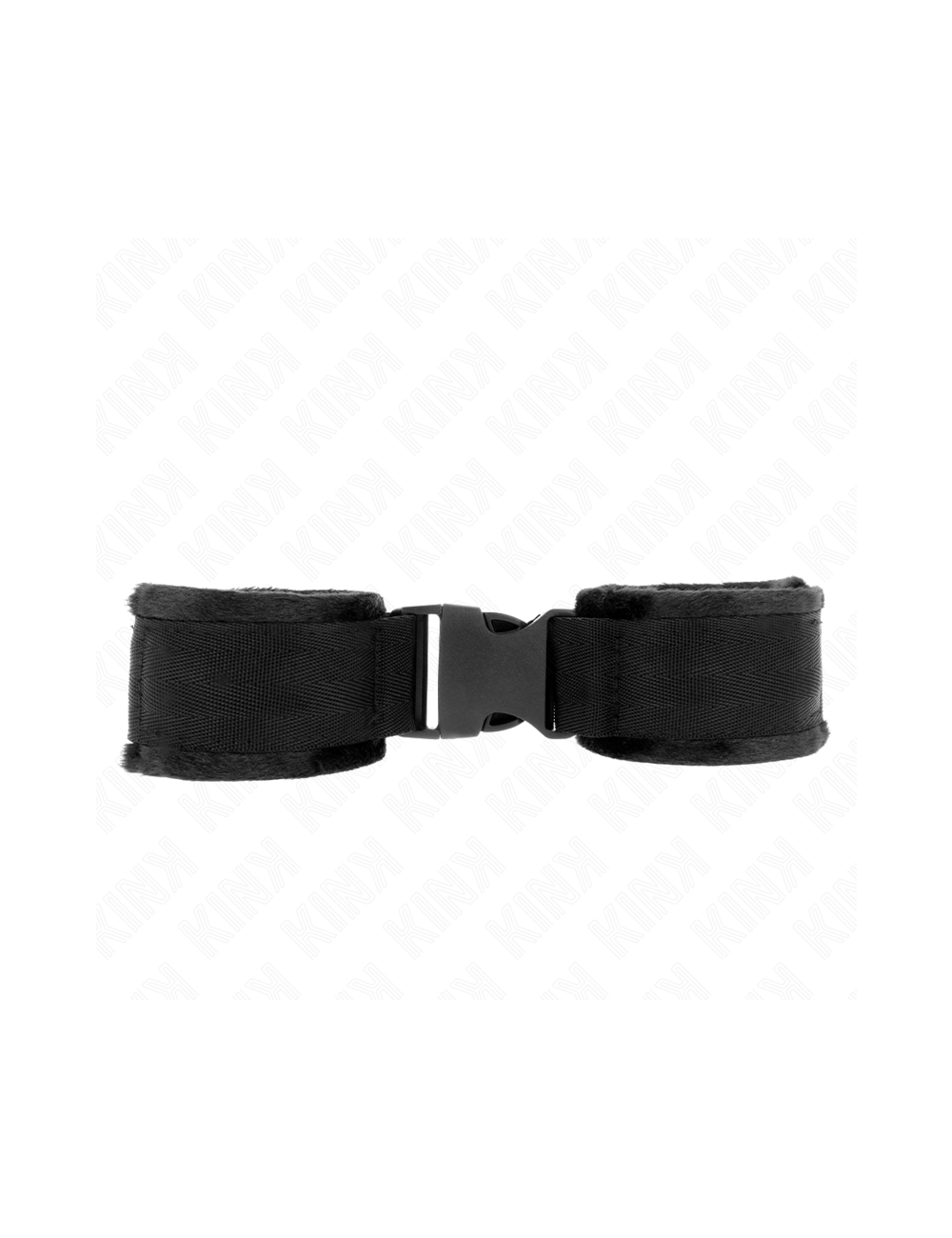 KINK - MUÑEQUERAS NYLON NEGRO MODELO 1 AJUSTABLE 25-35 CM X 6 CM