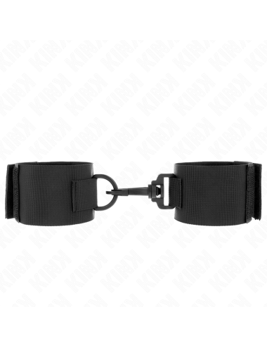 KINK - MUÑEQUERAS NYLON NEGRO
