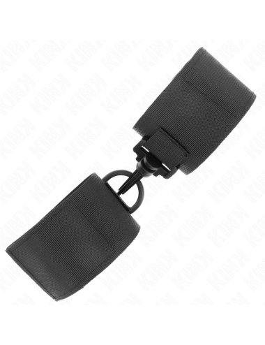 KINK - MUÑEQUERAS NYLON NEGRO