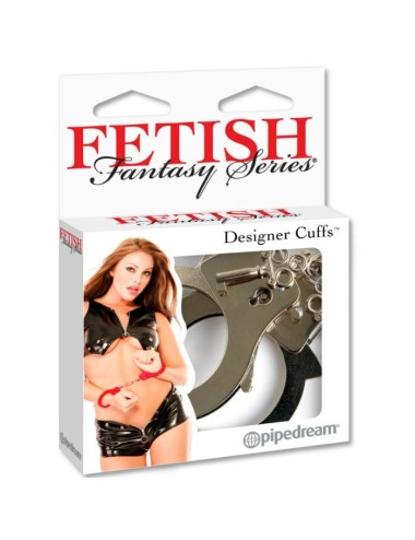 FETISH FANTASY SERIES - SERIES DESIGNER METAL HANDCUFFS
