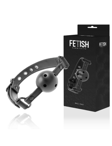 FETISH SUBMISSIVE - MORDAZA TRANSPIRABLE VEGANA